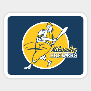 Classic Brewers Hitter Sticker